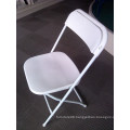 Different Color Plastic Folding Chair with Steel Frame